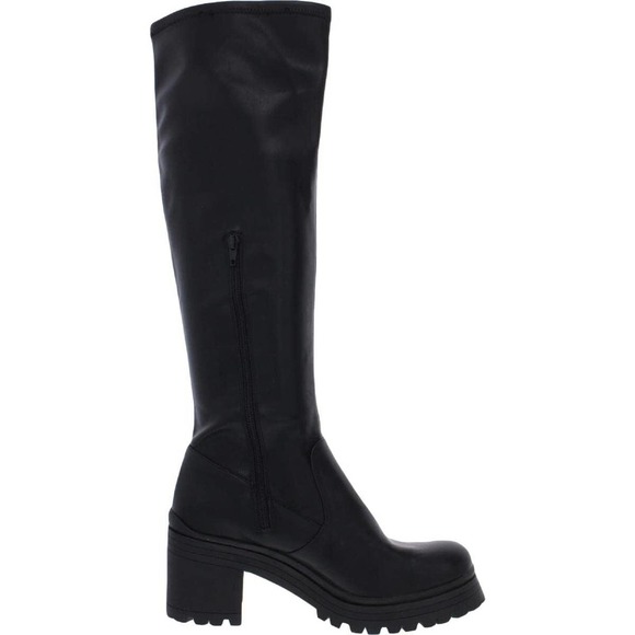 Madden Girl Women's Coretta Stretch Knee-High Boots Black, US 7 M - Picture 2 of 3